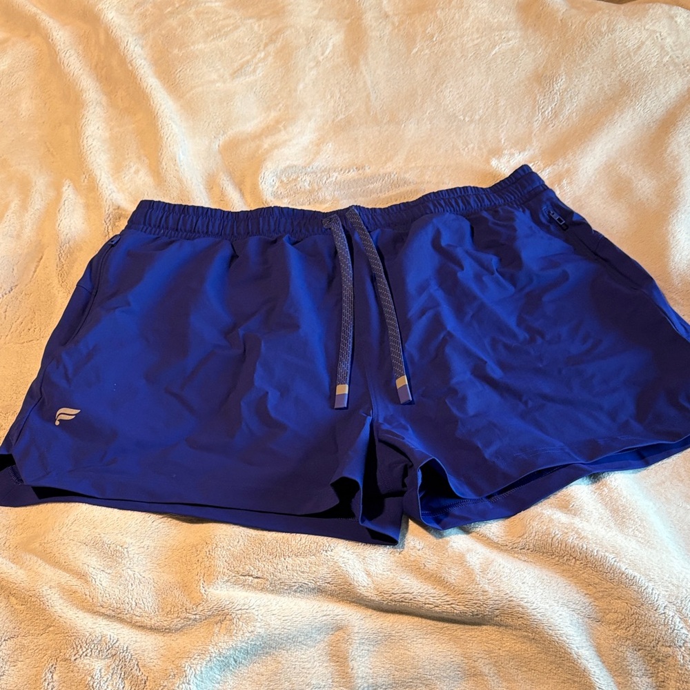 Fabletics Royal Blue “One Short” 3 in - NWT